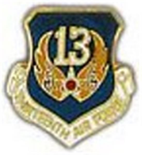 13th Air Force Small Pin