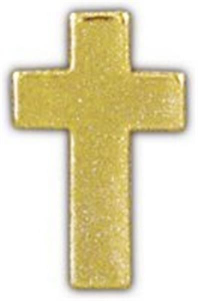 Chaplain's Cross Gold Small Pin Gold