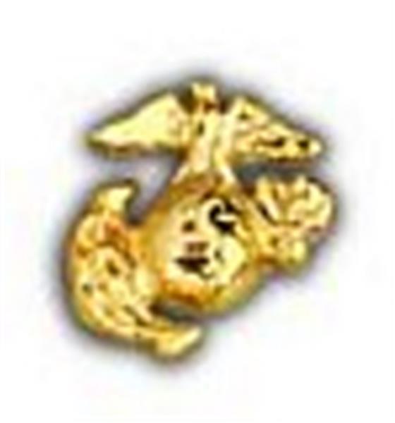 USMC Anchor Small (LT) - GOLD 1/2 Inch Hat Pin