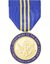 Navy Distinguished Civilian Service Award Medal