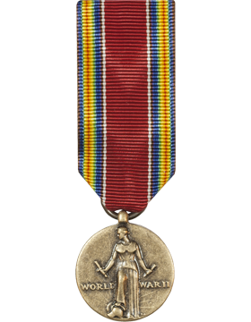 WWII Victory Mini Medal