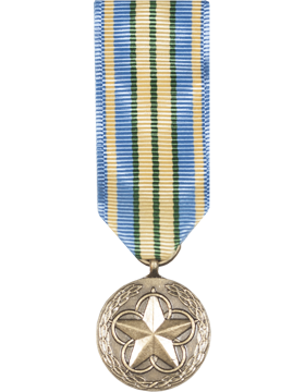 Military Outstanding Volunteer Service Mini Medal