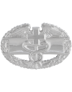 U.S. Army Combat Medical Badge - No Shine Insignia