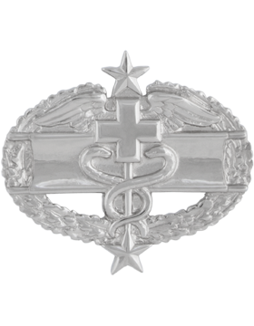 U.S. Army Combat Medical Badge - No Shine Insignia