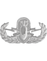 U.S. Army EOD Badge - No Shine Insignia