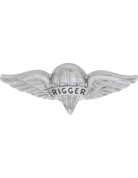 U.S. Army Pararigger Badge - No Shine Insignia