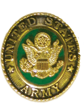 U.S. Army Ring Lapel Pin 2 Piece