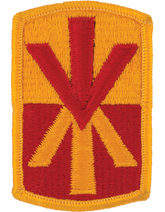 11th ADA (Air Defense Artillery) Patch Full Color Dress