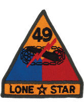 49th Armored Division Patch