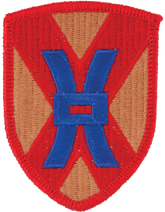 135th Sustainment Command Patch
