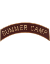 ROTC Metal Arc Tab SUMMER CAMP