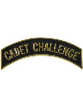 ROTC Metal Arc Tab CADET CHALLENGE