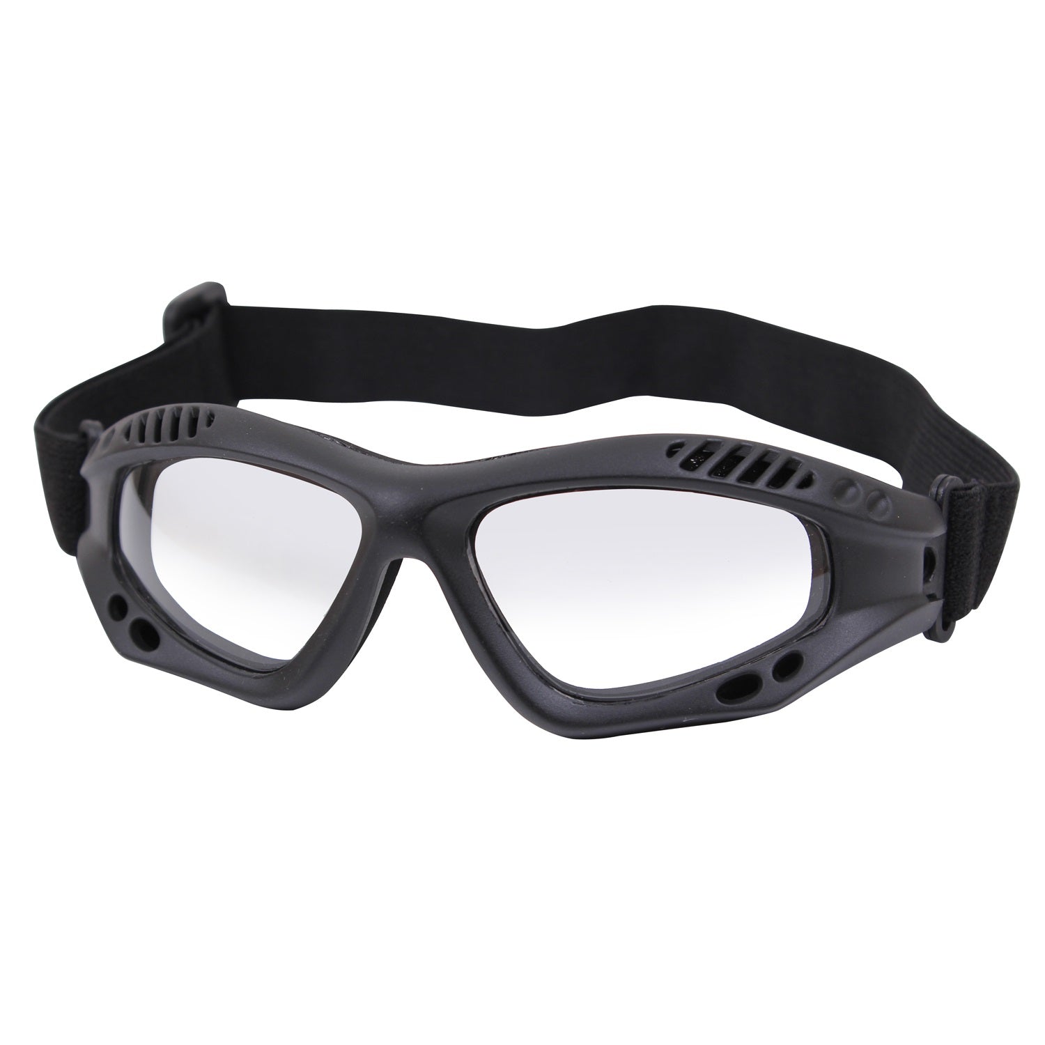 Rothco ANSI Rated Tactical Goggles Black and Clear