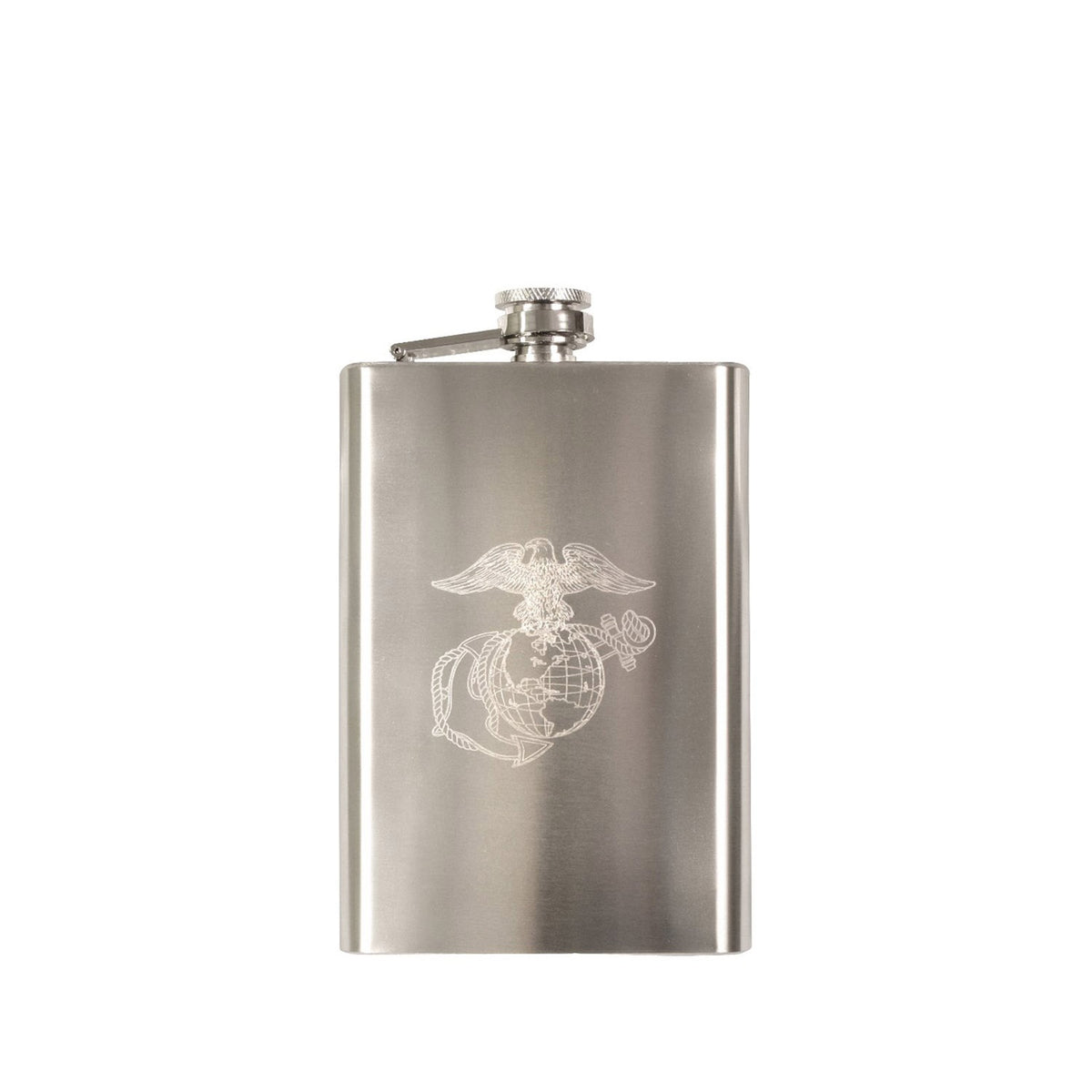 Rothco Engraved Stainless Steel Marines Flask