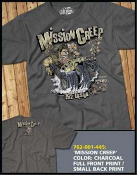 Mission Creep - Charcoal 7.62 Design T-Shirt