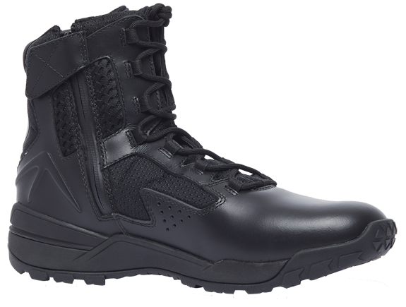 Belleville TR1040-ZWP 7 Inch Waterproof Ultralight Tactical Side-Zip Boots - Black