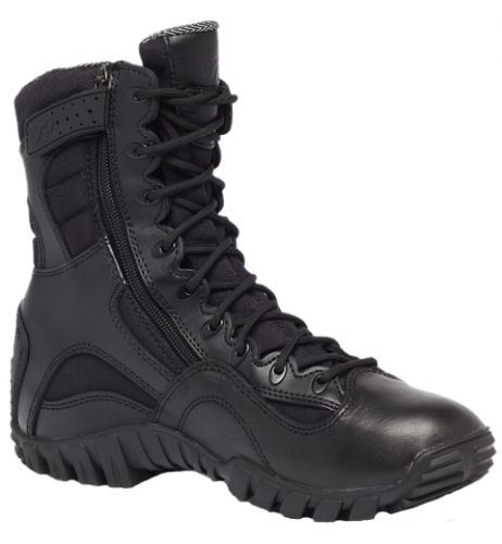 Belleville KHYBER TR960Z Hot Weather Lightweight Side-Zip Tactical Boots - Black