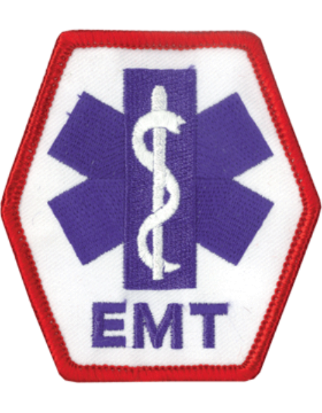 Emergency Medical Technician (EMT) with Red Merrow Patch