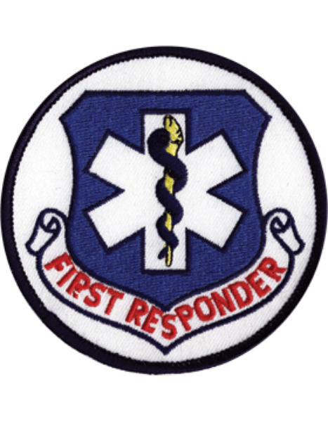 Emergency Information Inside Patch Medical Alert Symbol Cross First  Responder Medic Alert Patches First Aid Kit Hook Fastener Backing 