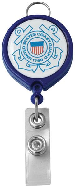 U.S. Coast Guard Retractable Badge Holder