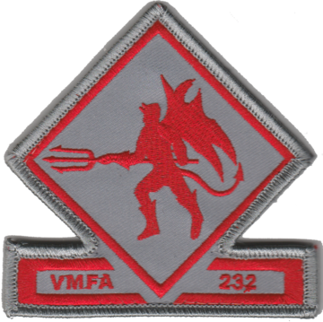 VMFA-232 Red Devils - Marine Fighter Attack Squadron USMC Patch