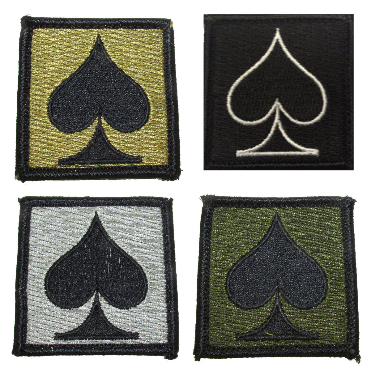 Ace of Spades Morale Patch - Various Colors