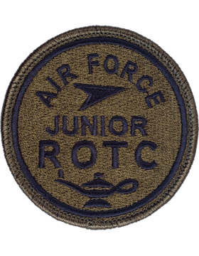 Air Force JROTC Patch (Round) Subdued