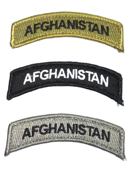 Afghanistan Tab Patch
