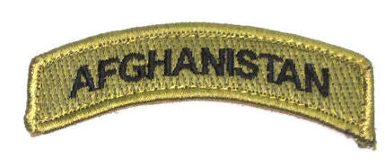 Afghanistan Tab Patch