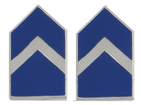 AFJROTC Cadet Officer Rank - Metal Insignia - 1 Pair