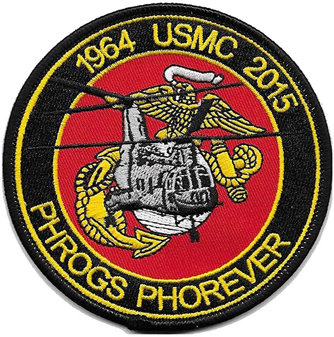 1964-2015 Phrogs Phorever USMC Patch