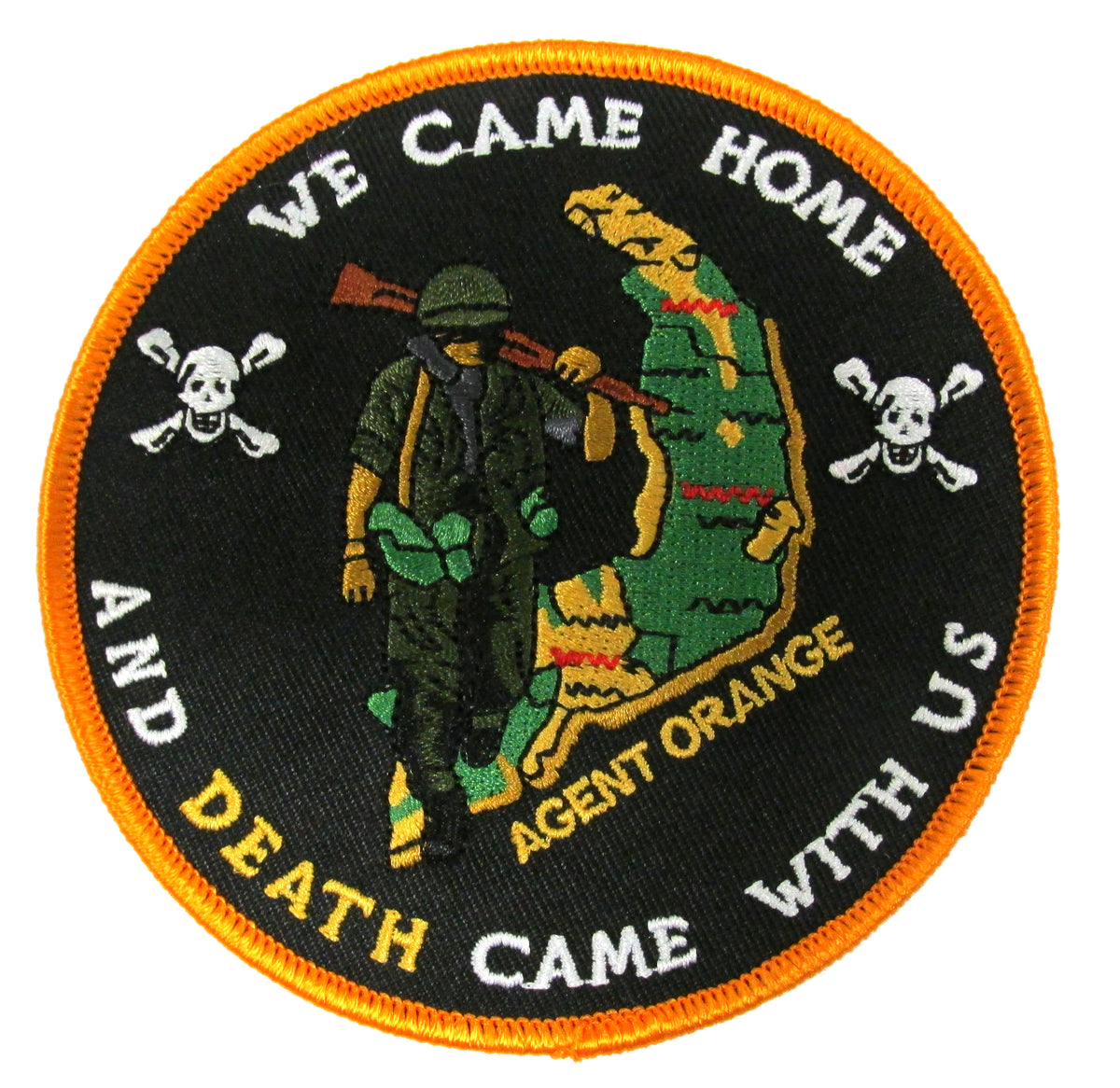 Agent Orange USMC Patch - We Came Home and DEATH Came With Us