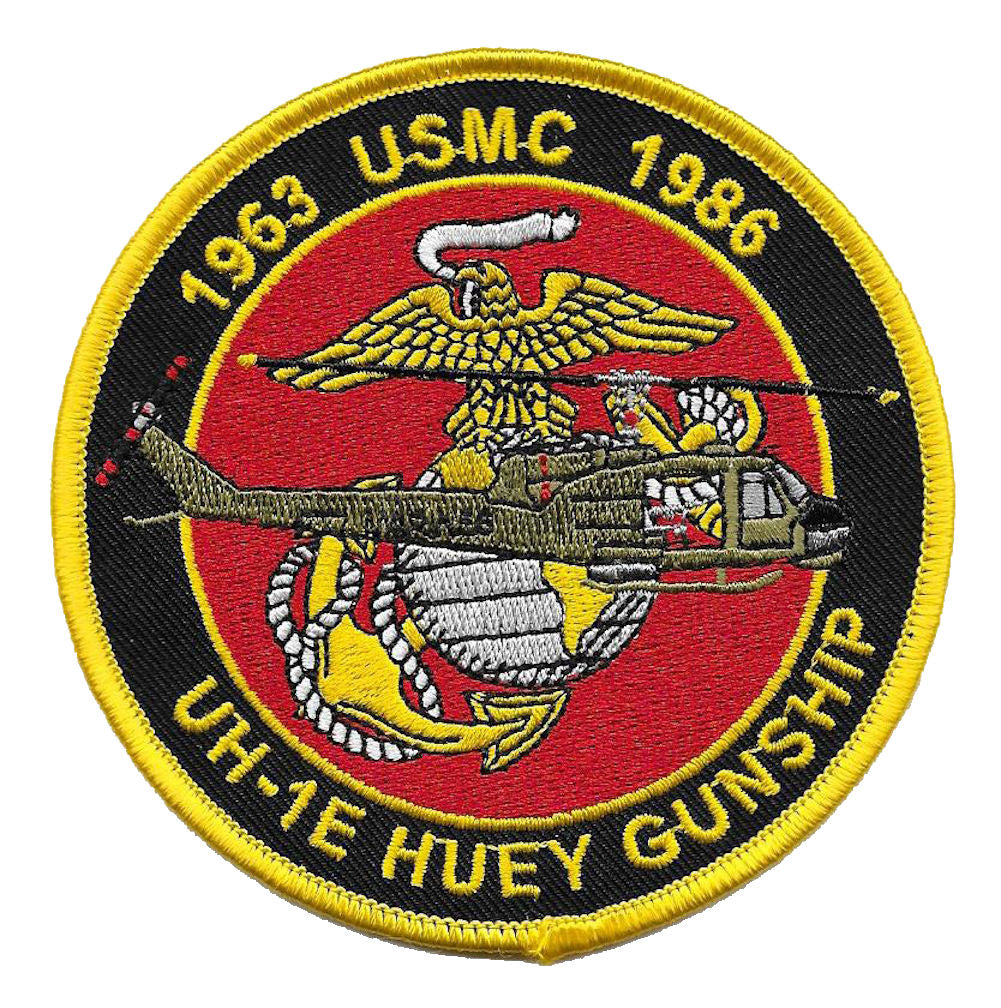 UH-1E Huey Gunship USMC Patch