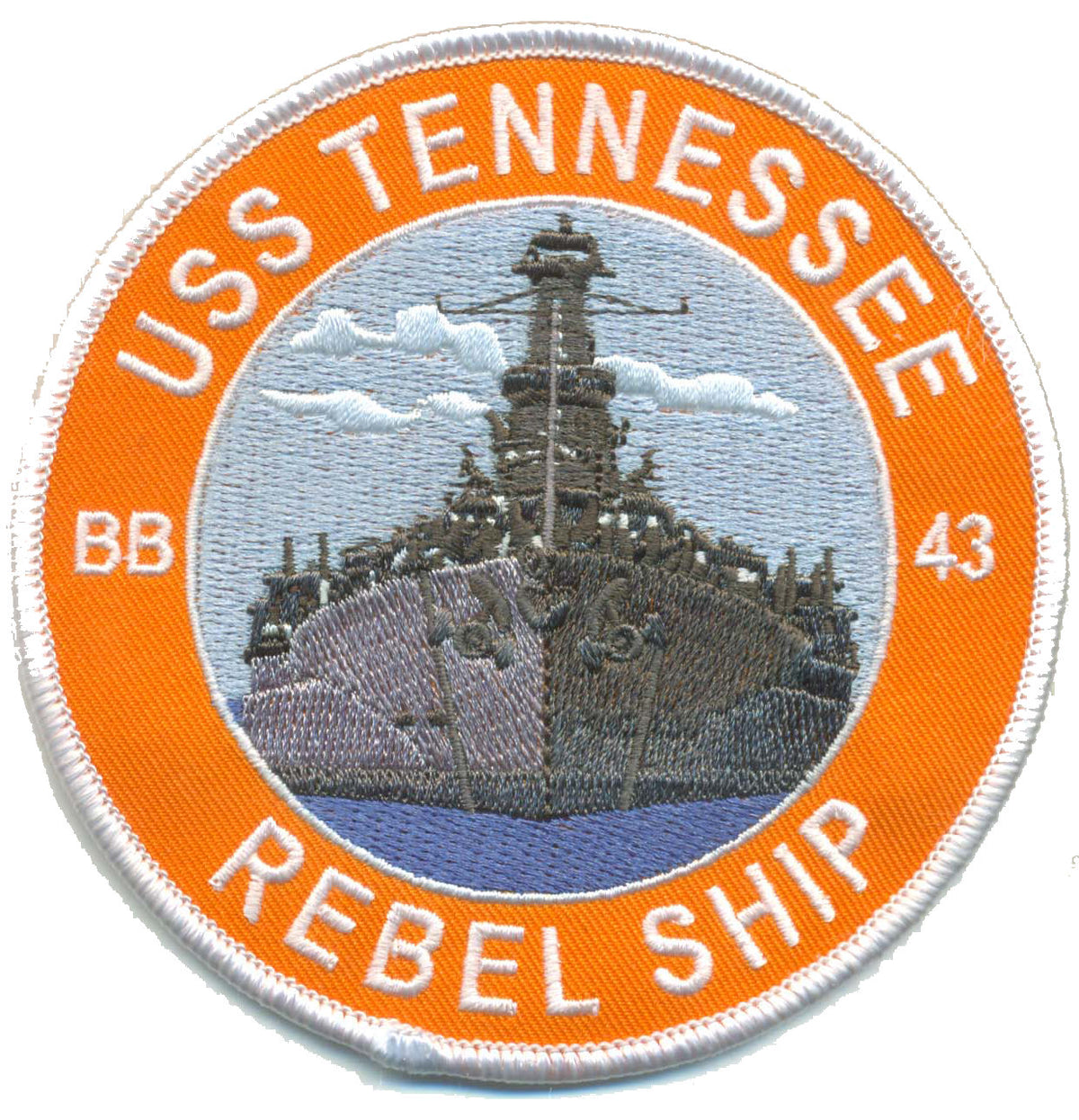 U.S.S. Tennessee BB-43 USMC Patch