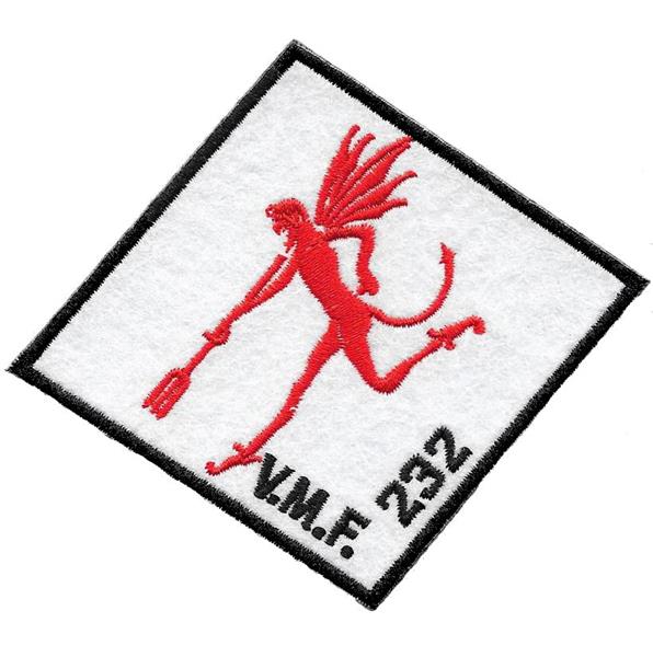 VMF-232 RED DEVILS Marine Fighter Squadron USMC Patch