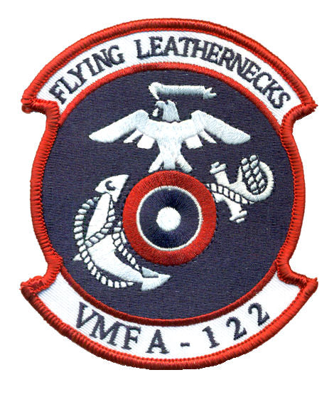 VMFA-122 Flying Leathernecks Squadron USMC Patch