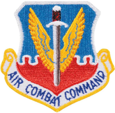 Air Force Air Combat Command Patch - Full Color