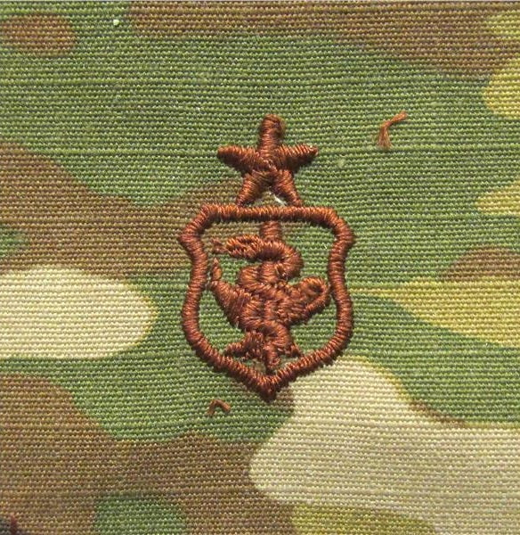 OCP Air Force Nurse Embroidered Badge - SPICE BROWN - Senior
