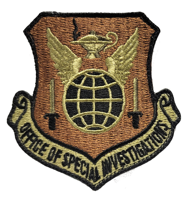 Scheda Identificativo Servizio TACP / USAF OCP – Patch Air Force
