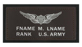 U.S. Army A-2 Leather Flight Badge