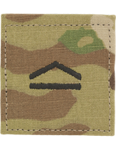 U.S. Army OCP ROTC CADET Rank - HOOK Fastener