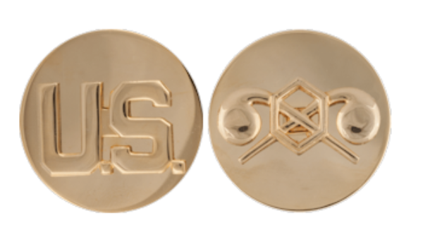Chemical Enlisted Collar Device Set