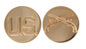 Military Police Enlisted Collar Device Set