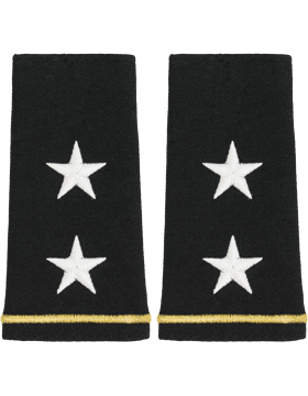 Army Uniform Epaulets - Shoulder Boards O-8 MAJOR GENERAL