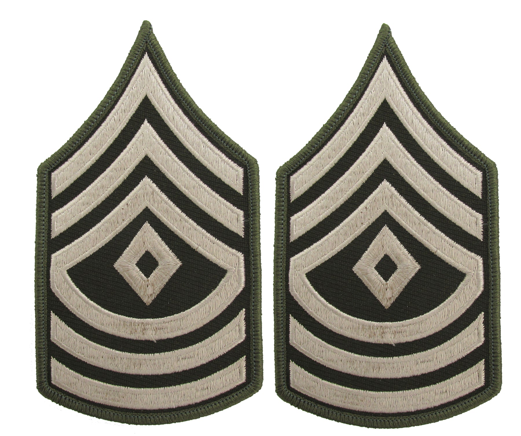 U.S. Army AGSU Chevrons Rank - Pair - Pinks and Greens