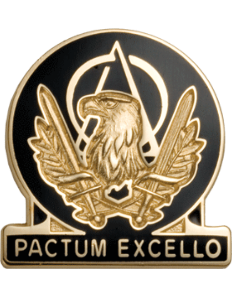 Regimental Crest Acquisition Corps Regt (Pactum Excello)