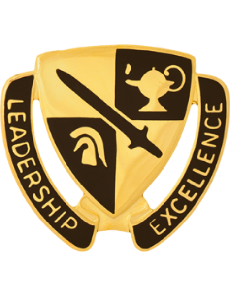 ROTC Cadet Command (Leadership Excellence) ROTC Unit Crest