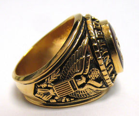 U.S. Army Ring - Electorplated 18k Gold Ring
