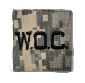 CLEARANCE - ACU CADET ROTC RANK Insignia with Hook Fastener