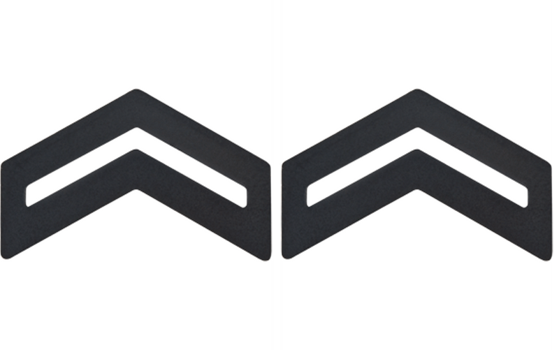 U.S. Army Black Metal ROTC Rank - Pin-on Insignia